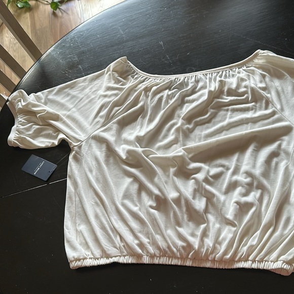 Lucky 🍀 brand top. Cream color - Picture 3 of 5